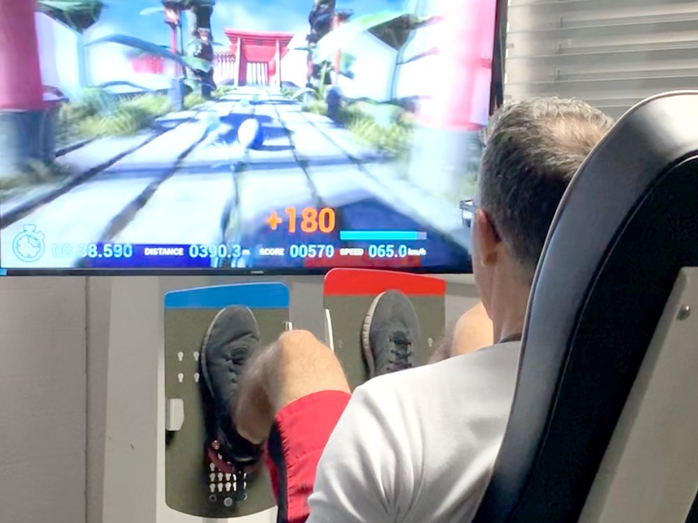 Why game-based robot-assisted training helps going to the gym